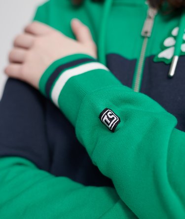 Vintage Logo Chainstitch Patch Zip Hoodie Image 7