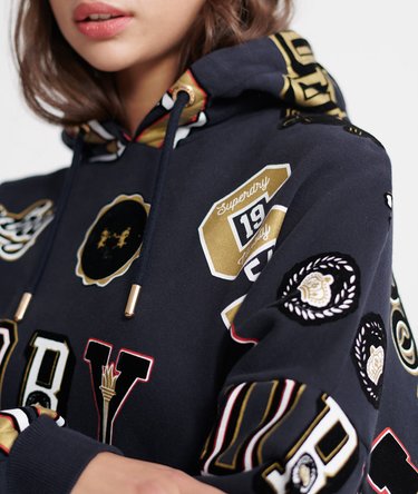 Varsity Logo Hoodie Image 5