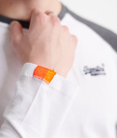 Orange Label Engineered Baseball Top Image 5