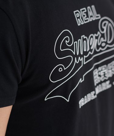 Vintage Logo Outline Pop T-Shirt Image 4