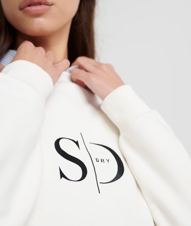 The Edit Slouchy Crew Neck Sweatshirt Image 5