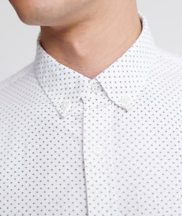 Classic Shoreditch Print Long Sleeve Shirt Image 4