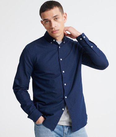 Edit Linen Button Down Shirt Image 1
