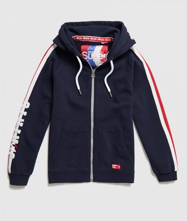 SDQB Overlap Zip Hoodie Image 2