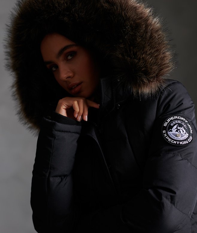 Blouson aviateur Everest Ellanoir pour Femme Superdry FR