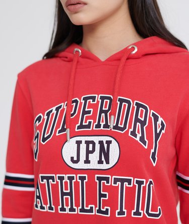 Hooded Varsity Sweat Dress Image 5