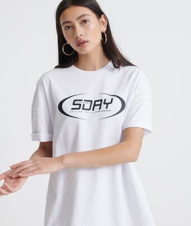 Hyper  Oversized T-Shirt Dress Image 4