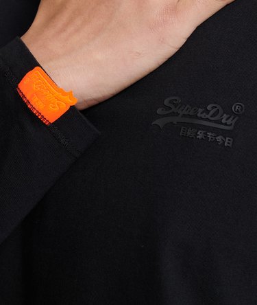 Organic Cotton Athletic Ringer Long Sleeve Top Image 5