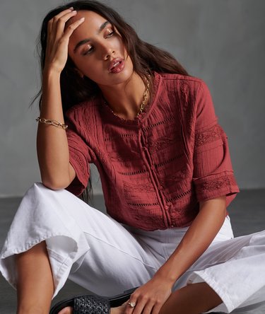 Strukturierte Ellison Bluse Image 1