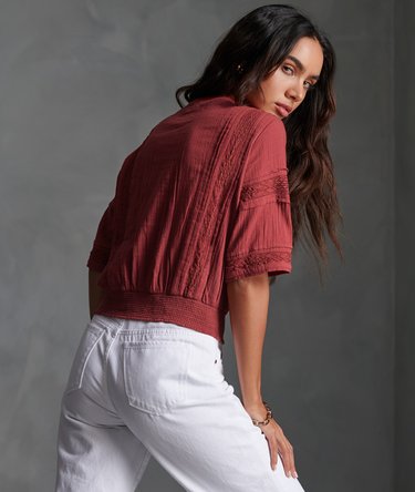 Strukturierte Ellison Bluse Image 3