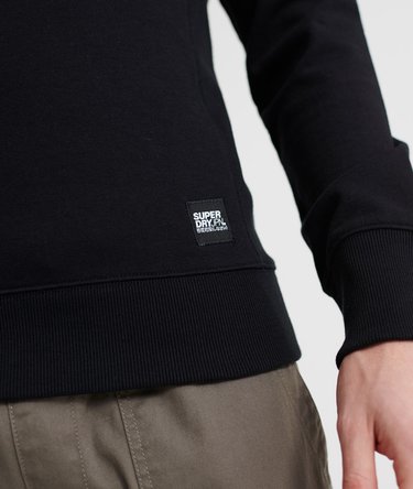 City Neon sweatshirt med rund hals og loopback-stof Image 4