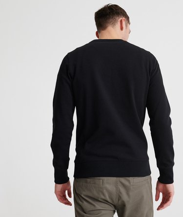 City Neon sweatshirt med rund hals og loopback-stof Image 3