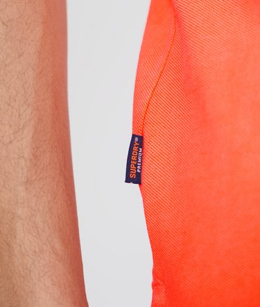 Organic Cotton Vintage Washed Pique Polo Image 5