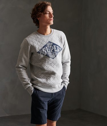 Sweat Workwear matelassé ras-du-cou militaire Image 1