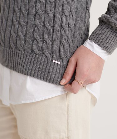 Becky Cable Knit Jumper Image 5