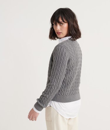 Becky Cable Knit Jumper Image 3
