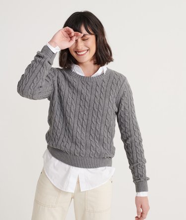 Becky Cable Knit Jumper Image 1