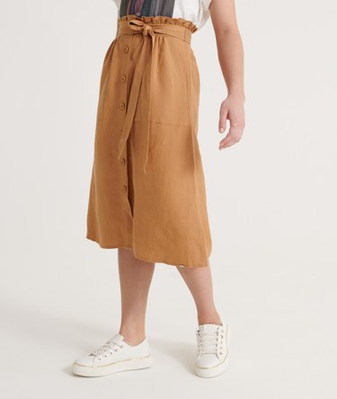 Eden Linen Skirt Image 1