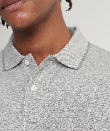 Organic Cotton Jersey Short sleeved Polo Shirt Image 5
