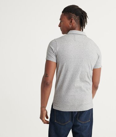 Organic Cotton Jersey Short sleeved Polo Shirt Image 3