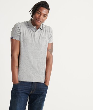 Organic Cotton Jersey Short sleeved Polo Shirt Image 1