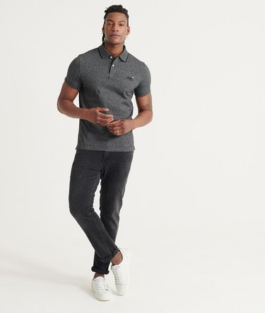 Polo manches courtes en jersey de coton bio Image 2