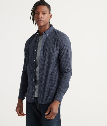 Classic Shoreditch Print Long Sleeve Shirt Image 1
