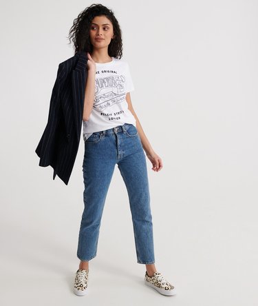 Workwear Chainstitch Embroidered T-Shirt Image 2