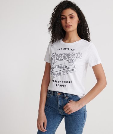 Workwear Chainstitch Embroidered T-Shirt Image 1
