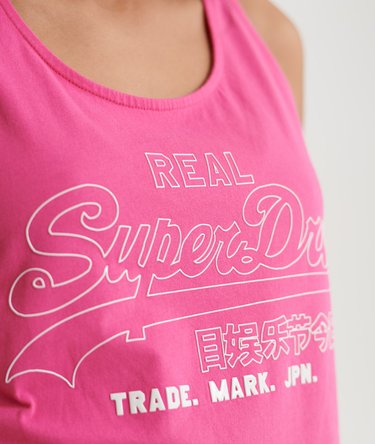 Camiseta de tirantes con logo Vintage Outline Pop Image 5