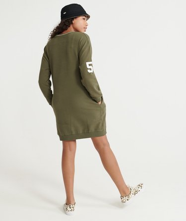 Coded Sweat Dress Image 3