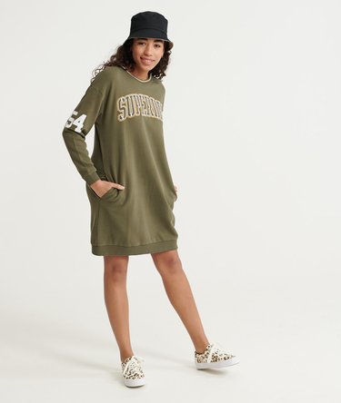 Coded Sweat Dress Image 2