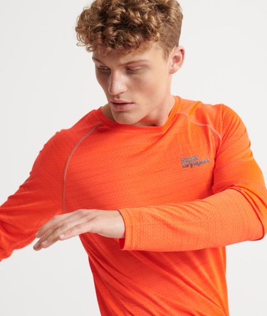 Active Loose Microvent Long Sleeve Top Image 1