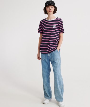 Dakota Stripe Graphic T-Shirt Image 2