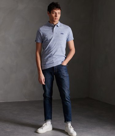 Organic Cotton Jersey Short sleeved Polo Shirt Image 2