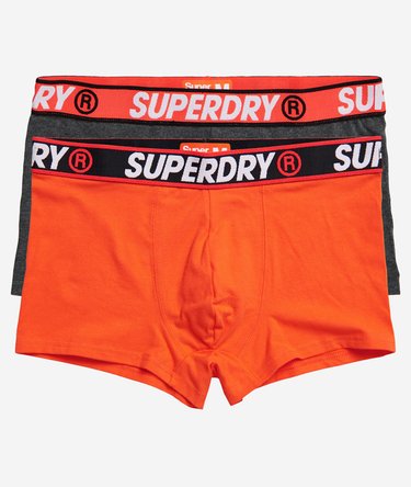 Duopak boxers van biologisch katoen Image 3