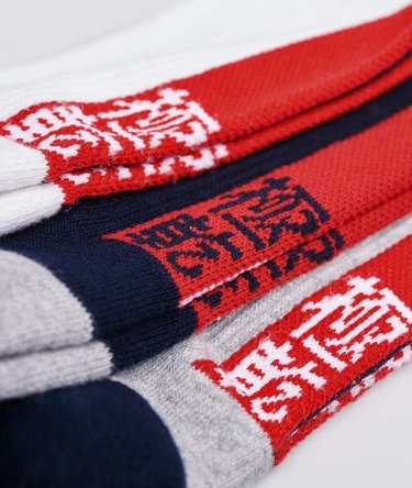 Organic Cotton Crew Sock Triple Pack Image 5