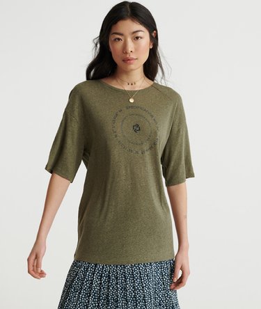 Desert Linen-T-skjorte Image 1