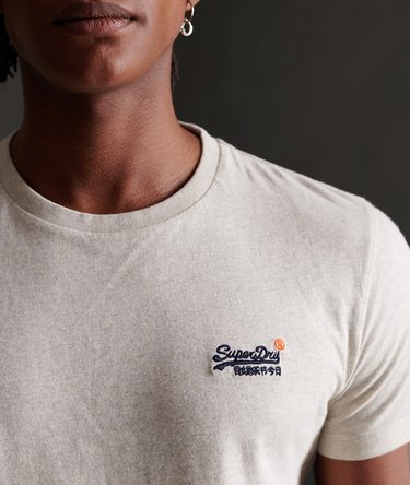 Camiseta Vintage bordada de algodón orgánico Image 5