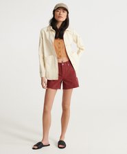 Denim Mid Length Shorts