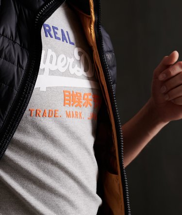 T-shirt tricolore Vintage Logo Image 5