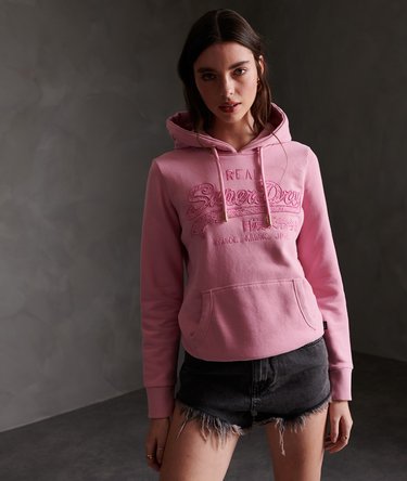 Sudadera con capucha bordada Vintage logo Image 4