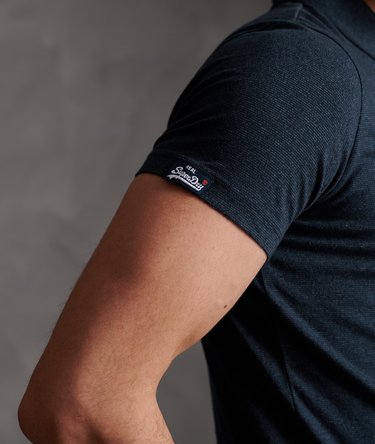 Organic Cotton Jersey Short sleeved Polo Shirt Image 4