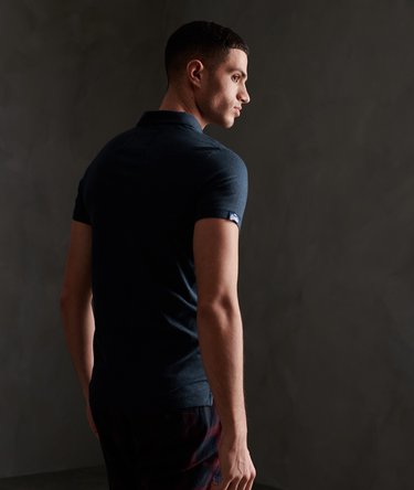 Organic Cotton Jersey Short sleeved Polo Shirt Image 3