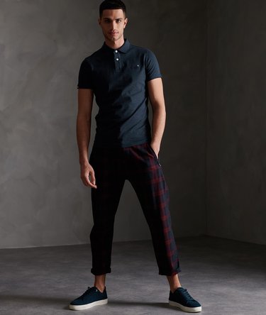 Organic Cotton Jersey Short sleeved Polo Shirt Image 2