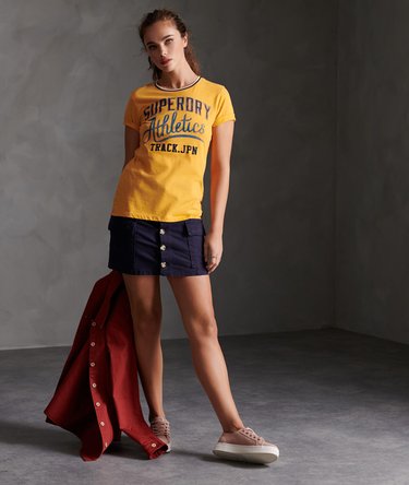 Athletics Japan Ringer T-Shirt Image 2