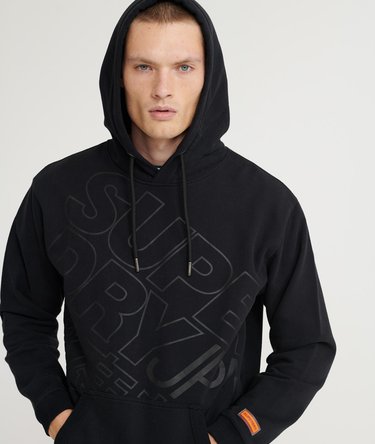 City Neon Oversized Unbrushed Hoodie Image 4