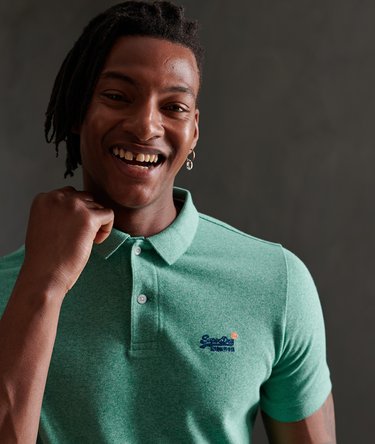 Organic Cotton Classic Pique Polo Shirt Image 1