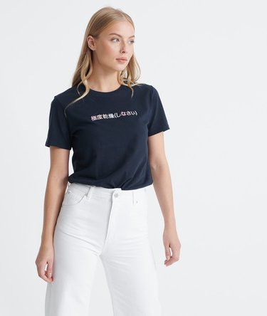 T-shirt brodé avec logo Symbols Image 2