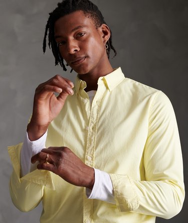 Classic Twill Lite Long Sleeve Shirt Image 4